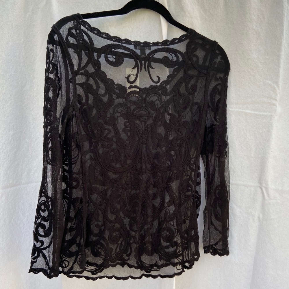 Express Lace long sleeve shirt